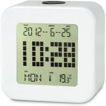 Daewoo - Reloj despertador digital dcd-23w blanco