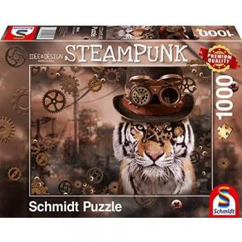 Steampunk Tiger 1000-Piece Puzzle