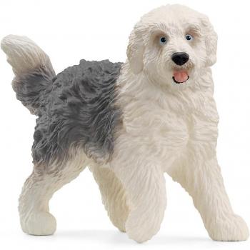 Schleich Farm World Bobtail Old English Sheepdog Figurine for Ages 3+