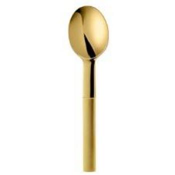Gense Gunnar Cyrene Nobel café Cuchara, Chapado en Oro, 131 mm