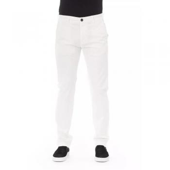 Baldinini Trend White Cotton Jeans & Pant - W32