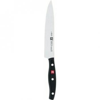 Zwilling Twin Pollux Fileteador, Cuchillo de Cocina, Hoja 20 cm, Acero Inoxidable Especial Friodur, Filo Liso Recto Afilado, Mango Sintético con Rem