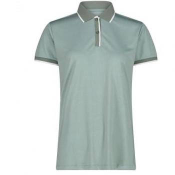 CMP Women's Short Sleeve Polo - Gray - Size 36