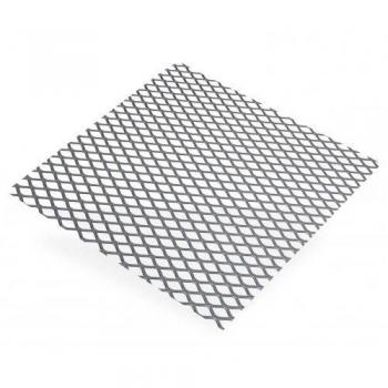 Suave fina de acero parrilla 6 x 3,3 mm apertura – varios tamaños, plateado
