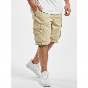 Urban Classics Men's Double Pocket Cargo Shorts - Concrete Color