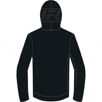 Reebok Ufc Fk Black Walkout Hood Sudadera, Hombre, Negro