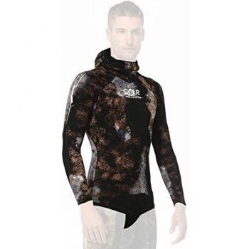 Omer Mix3D Bifo - Chaqueta de 5 mm para Adulto, Multicolor, L