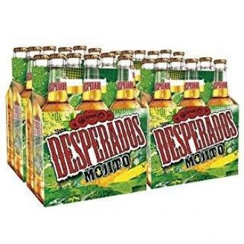 Desperados Mojito Cerveza - Pack de 24 Botellas x 330 ml - Total: 7.92 l
