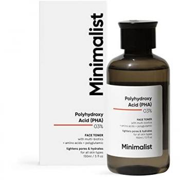 PHA 03% Alcohol-Free Face Toner for Oily, Acne-Prone, Sensitive & Normal Skin - 150 ml