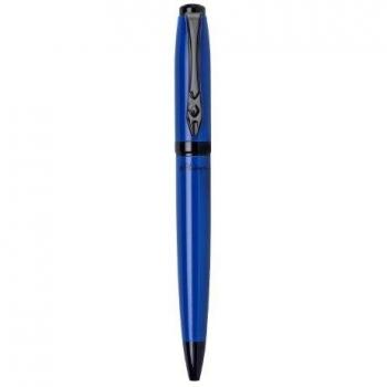 Leitz Platignum 50304 Studio - Bolígrafo de tinta azul con caja plateada, azul