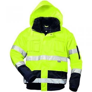 Chaqueta de Advertencia Siegfried, Talla XL, Color Amarillo/Marino