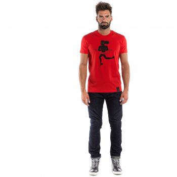 Dainese 1896753_002_M Camiseta para Adultos, Rojo, Talla M