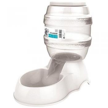 Dispensador de Croquetas Cilíndrico M-Pets - 3500ml - Blanco - Para Perros
