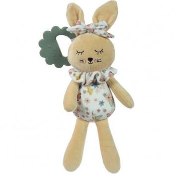 Pasito a Pasito Peluche Mordedor Conejito Garden Beige/Rosa
