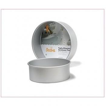 Decora 0062610 Molde PROFESSIONALE ANODIZADO Circular Ø CM 10 X 10 H