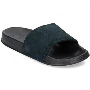 DC Shoes DC Slide SE - Suede Sliders for Women - Suede Sliders - Women Black