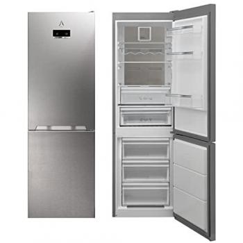 Frigorífico Combi Alpha Pegasus Lux-185 Inox, Metal Cooling, No Frost, Zona 0, Inverter, Alta Gama