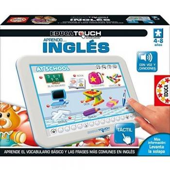 Educa - Touch Junior Aprendo Inglés Juego Educativo para Niños, Multicolor