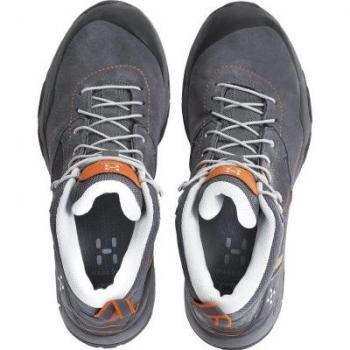 Haglöfs Roc Claw Mid GT, Botas de Senderismo para Mujer, Gris
