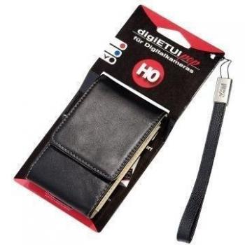 DigiEtui 11008-1 Funda con muñequera de Cuero para cámaras Olympus