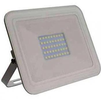 Proyector LED Slim 30W 120lm/W IP65 Cristal Blanco 4000K