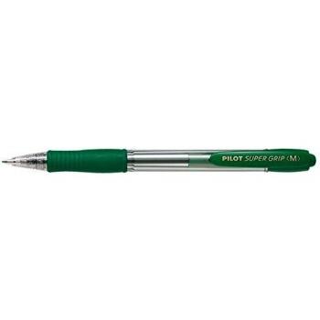 Pilot Super Grip - Bolígrafo punto medio - Verde -