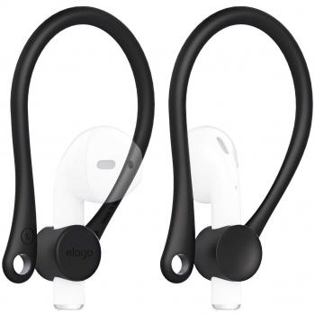 elago Earhook Comodidad Ligera de Larga duración para Auriculares de Apple Negro
