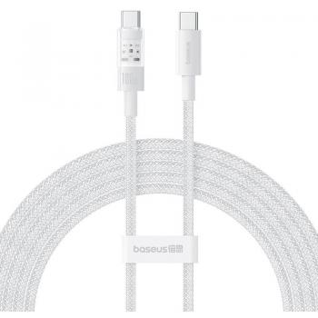 Cable USB C a USB C Baseus Gem de carga rápida 2 m 100 W Blanco