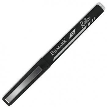 Bolígrafo Bismark Negro 326142 - Cilíndrico, Punta Redonda, 12 Piezas