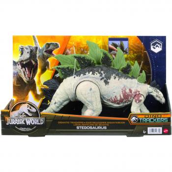 Mattel Jurassic World Gigantic Trackers Stegosaurus Dinosaurio de Juguete