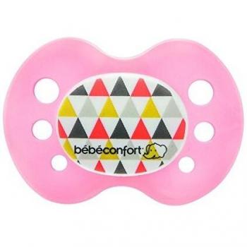 Chupete Ortodontico Bebe Confort Rosa 0-12 Meses