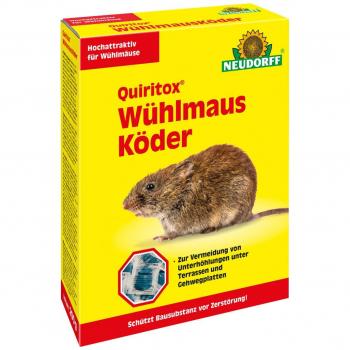 Cebo para Topillos Quiritox - 200 g, atrayente y de larga duración