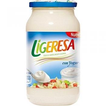 Ligeresa - Salsa con yogur pasteurizada - 430 ml - [Pack de 6]