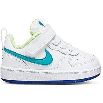 Nike - Court Borough Low 2 - BQ5453105 - Color: White - Size: 4.5 UK