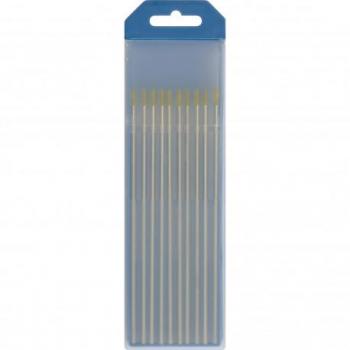 Electrodos Tungsteno WL15 Ø2,4 - Dorado (AC/DC - Aluminio/Acero) GYS 045354 10