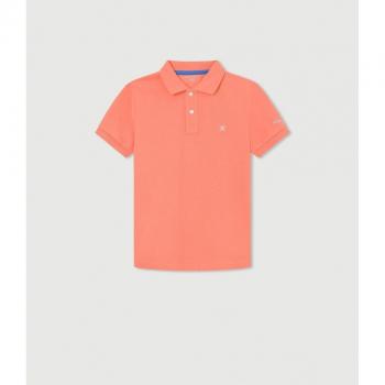 Polo de niño piqué clásico con logo bordado Hackett London