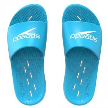 Chanclas infantiles Speedo Slide azul y blanco - Talla 33