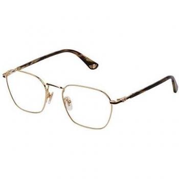 Police - Gafas de Vista Coupe 4 VPL882 0300 52-19-145 unisex oro rosa brillante total