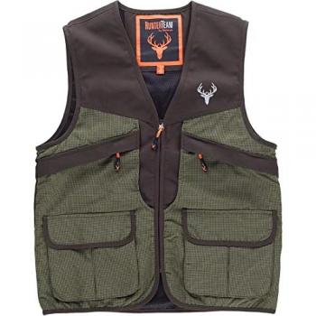 Chaleco Impermeable Multibolsillos WorkTeam Caza y Pesca, Tejido Oxford y Ripstop Antidesgarro