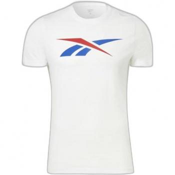 Camiseta Hombre Reebok GS Vector Graphic Series en Blanco