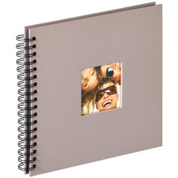 Álbum de fotos Walther Design Fun con protector Gris 40 hojas S