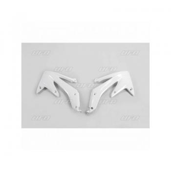 Tapas de Radiador UFO Blancas para Honda CRF450R 2005-2008