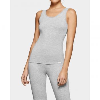 Camiseta interior térmica de mujer sin mangas con escote redondo IMPETUS Thermo GRIS (L)