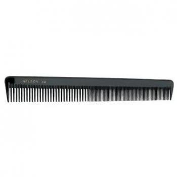 Peine de Corte Sibel N°110 - 18,8 cm, material Delrin, diseño ergonómico, resistente al calor y productos químicos, ideal para profesionales de peluquería