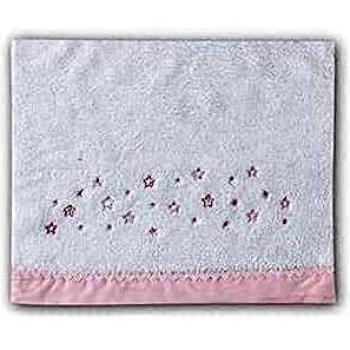 Pirulos Dot Stars - Sábanas de microfibra para cuna, color rosa