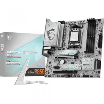 Placa Base MSI B850M GAMING PLUS WIFI AM5 Micro ATX DDR5 WiFi 7 Bluetooth 5.4 RAID