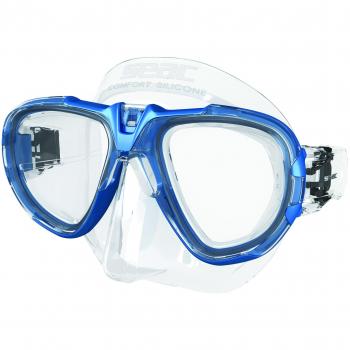 SEAC Fox Máscara, Unisex, Azul Metal, No Talla
