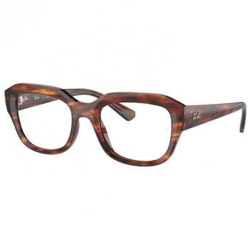 Ray-Ban RX7225 Leonid 8315 Men's Eyeglasses Tortoiseshell Size 54 (Frame Only) - Blue Light Block Available