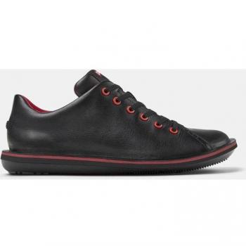 CAMPER Beetle Men's Casual Shoes - Black, Size 43/9.5, Smooth Leather