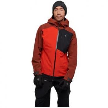 Black Diamond Men's Recon Stretch Ski Jacket - Mulled Cider/Black/Octane